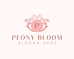 Floral Wellness Flowers logo design