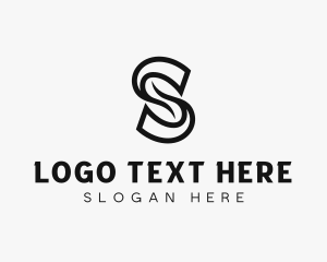 Professional Brand Swoosh Letter S logo