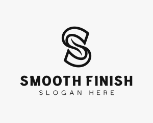 Professional Brand Swoosh Letter S logo design