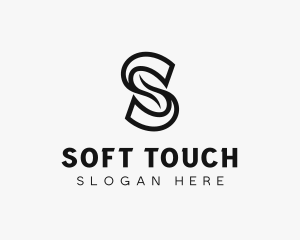 Professional Brand Swoosh Letter S logo design