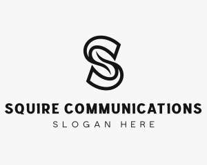 Professional Brand Swoosh Letter S logo design