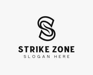 Professional Brand Swoosh Letter S logo design