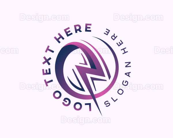 Electric Lightning Bolt Logo