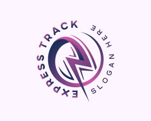 Electric Lightning Bolt logo design