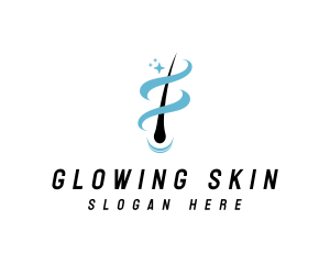 Dermatology SkinHair logo design