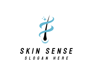 Dermatology SkinHair logo design