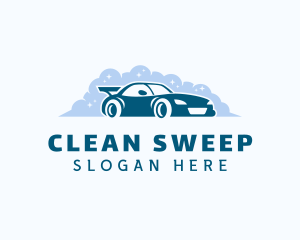 Bubbles Car Cleaning logo design