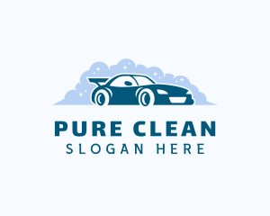 Bubbles Car Cleaning logo design