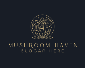 Leaf Mushroom Farm logo