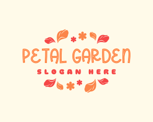 Flower Petal Potpourri logo design