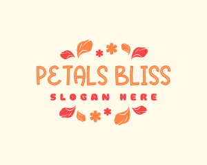 Flower Petal Potpourri logo design