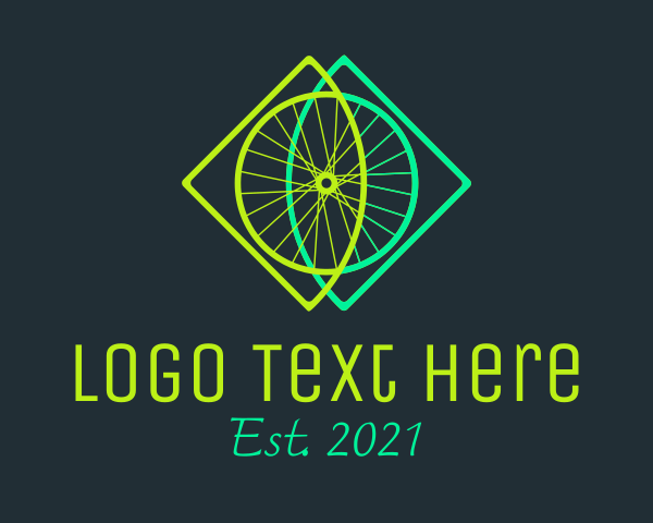 Bicycle-repair logo example 3