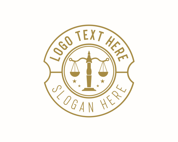 Law logo example 1