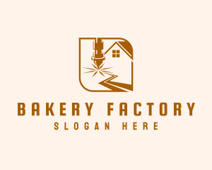 CNC Laser Factory logo design