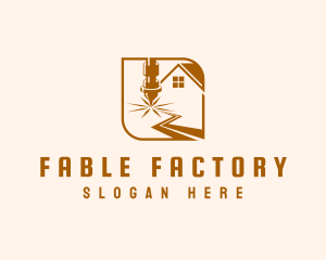 CNC Laser Factory logo design