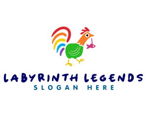 Philippines Sarimanok Bird logo design