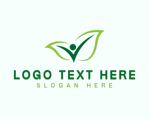 Person Leaf Lifestyle logo