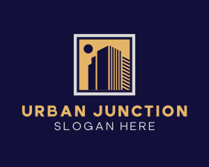 Urban Towers Architecture logo design