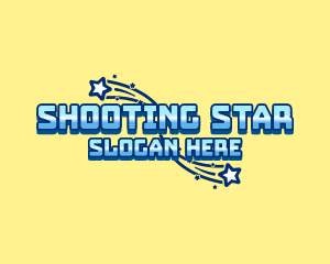 Arcade Shooting Star logo design