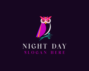 Nature Night Owl logo design