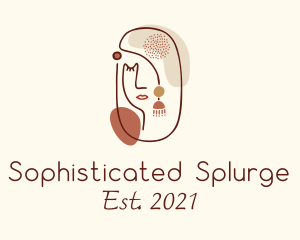 Sophisticated Woman Jewelry  logo design