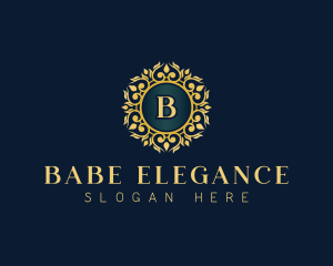 Floral Elegant Decoration logo design