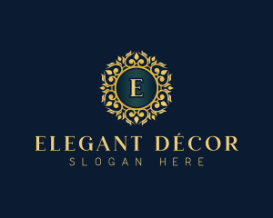 Floral Elegant Decoration logo design