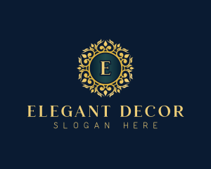 Floral Elegant Decoration logo design