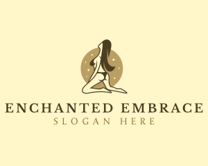 Seductive Sexy Lady logo design