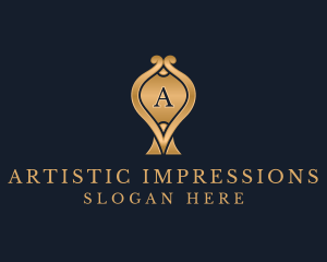 Luxurious Perfume Boutique  logo design