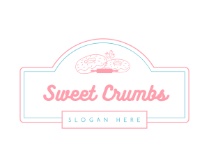 Sweet Donut Bakery logo design