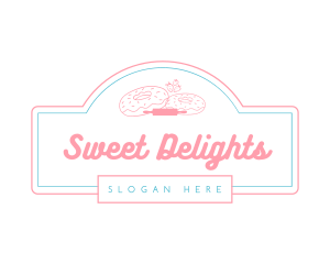 Sweet Donut Bakery logo design