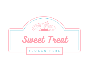 Sweet Donut Bakery logo design