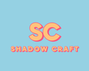 Retro Shadow Studio logo design