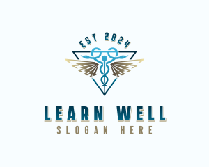 Pharmaceutical Medical Wellness  logo design