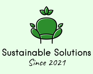 Sustainable Eco Chair  logo design