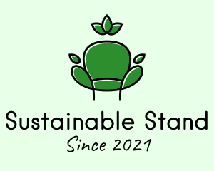 Sustainable Eco Chair  logo design