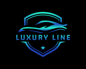 Luxury Car Garage logo design