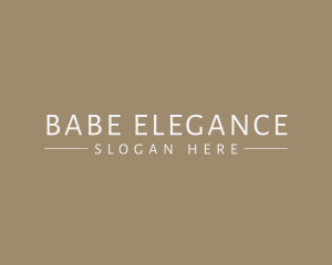 Elegant Fancy Business logo design