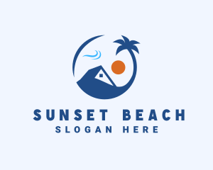 Island Beach House logo design