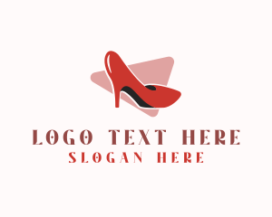 Women Fashion High Heels logo design