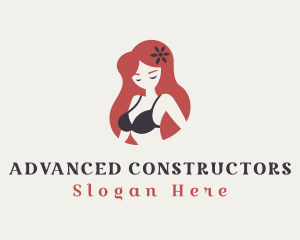 Sexy Bra Underwear logo design