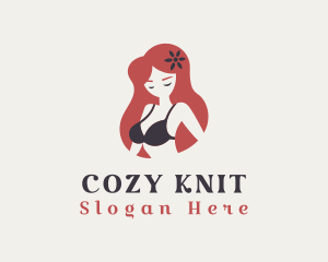 Sexy Bra Underwear logo design