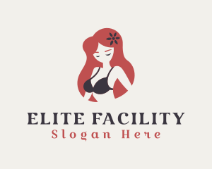 Sexy Bra Underwear logo design