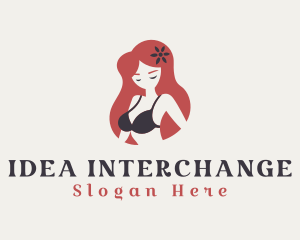 Sexy Bra Underwear logo design