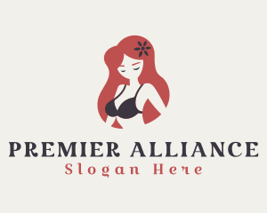 Sexy Bra Underwear logo design