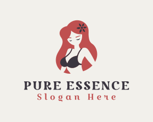 Sexy Bra Underwear logo design