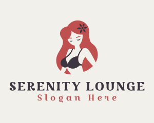 Sexy Bra Underwear logo design