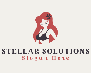 Sexy Bra Underwear logo design