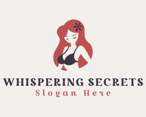 Sexy Bra Underwear logo design